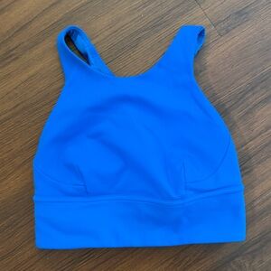 Vibrant Blue Sports Bra